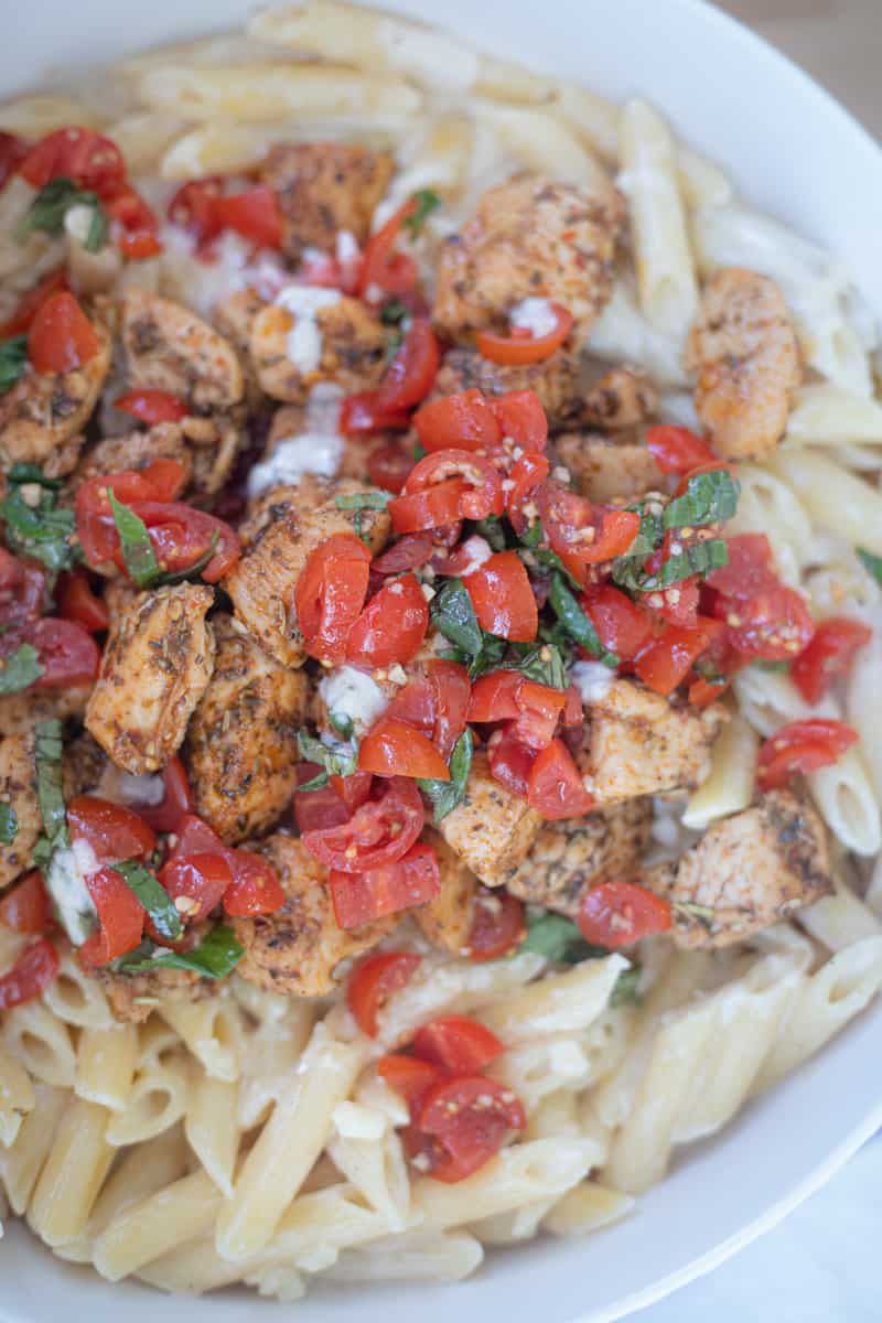 Three Cheese Chicken Penne