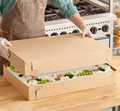 Baker's Lane 26" x 18 1/2" x 4" Kraft Full Sheet Cake / Bakery Box - 255/Case